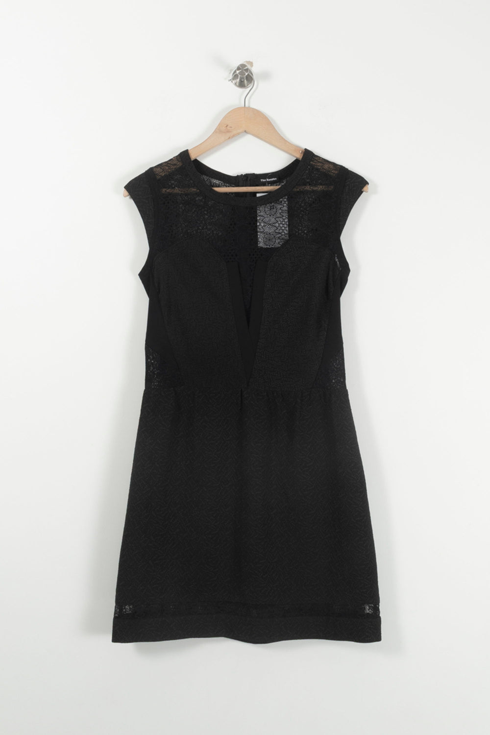 Robe Courte Noire - Taille L/40 de la marque The Kooples | PARAD92905 - Vendu par Paradigme - Image 2