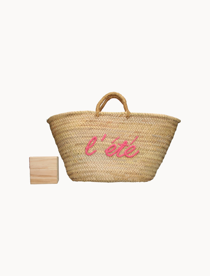 Panier Beige et Rose - Taille T.U. de la marque Sézane | PARAD92909 - Vendu par Paradigme - Image 3
