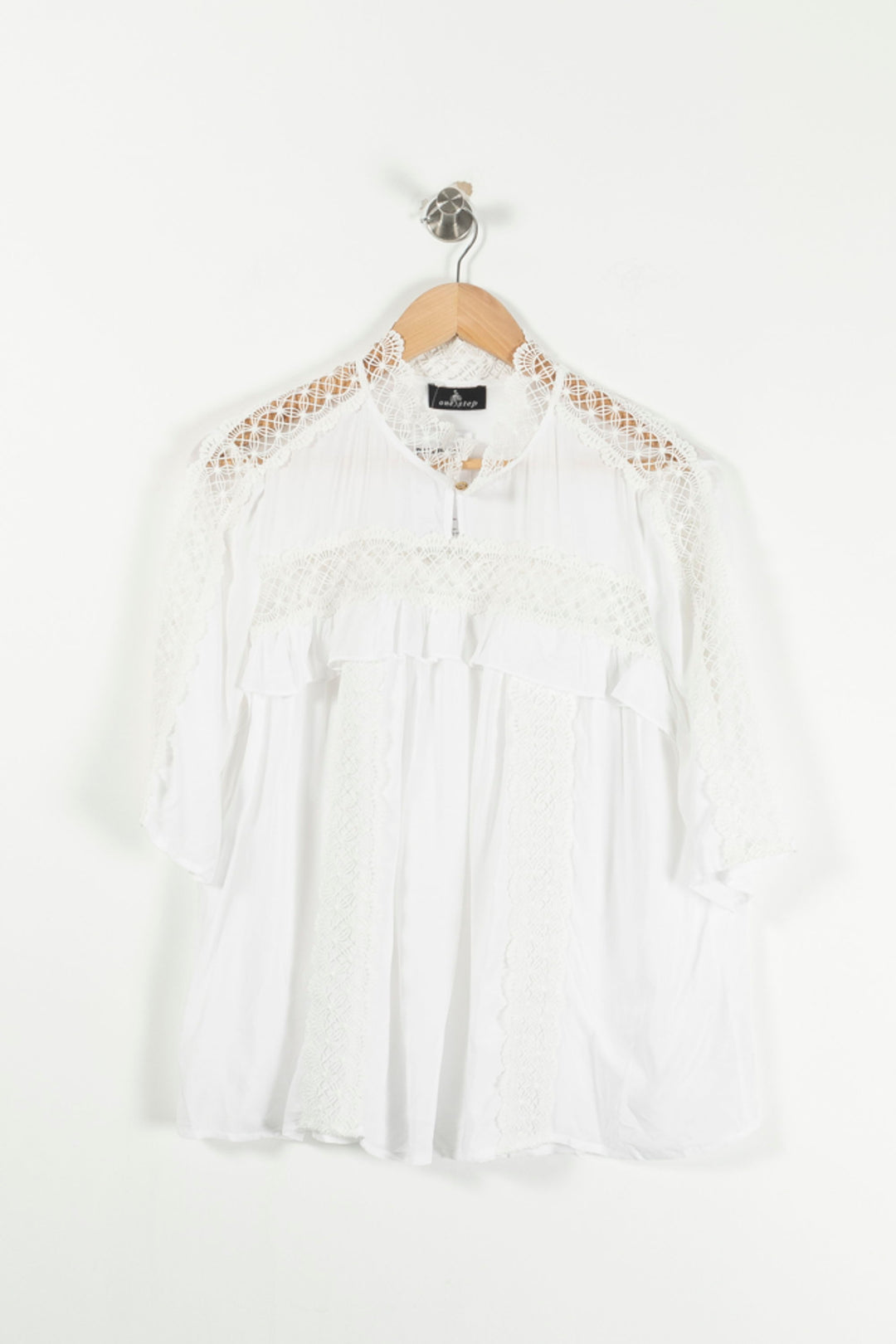 Blouse Blanche - Taille XL/42 de la marque One Step | PARAD92911 - Vendu par Paradigme - Image 2