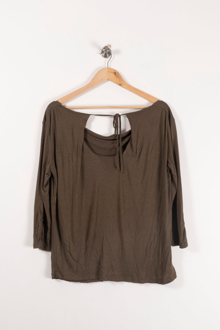 Tunique Verte - Taille XL/42 de la marque IKKS | PARAD92916 - Vendu par Paradigme - Image 4