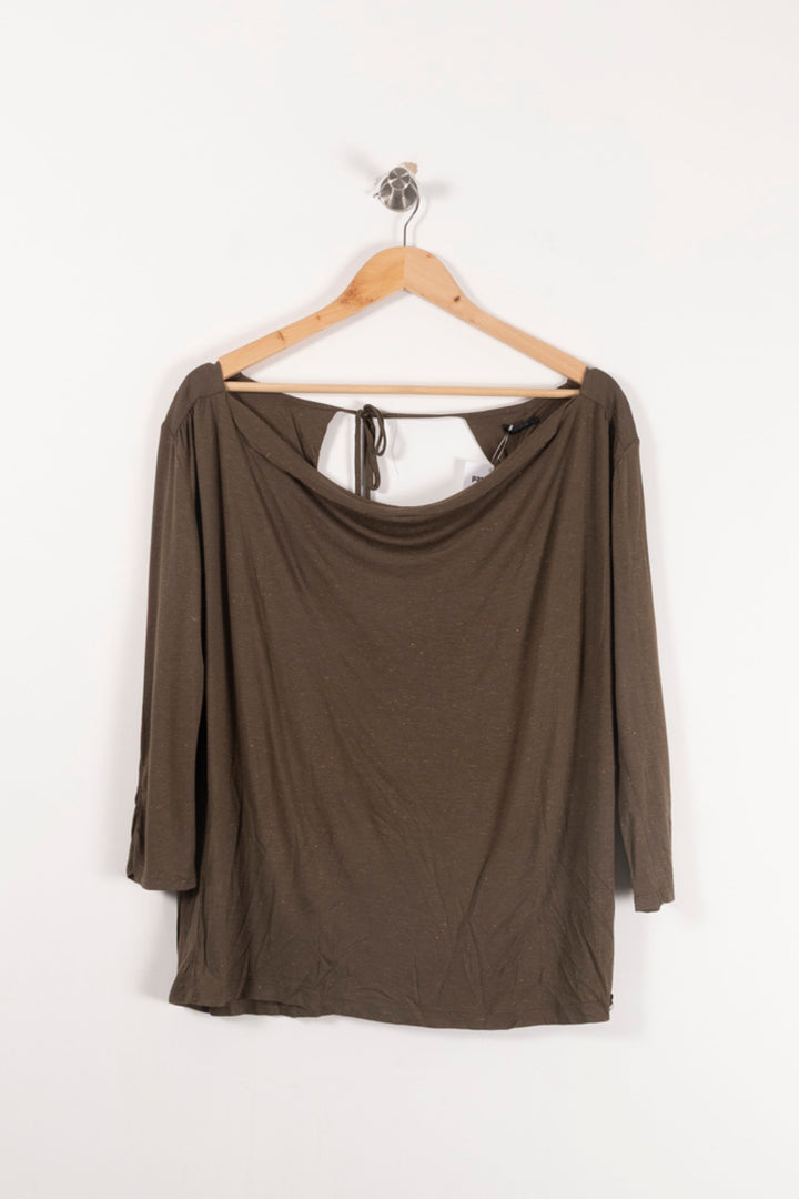 Tunique Verte - Taille XL/42 de la marque IKKS | PARAD92916 - Vendu par Paradigme - Image 2