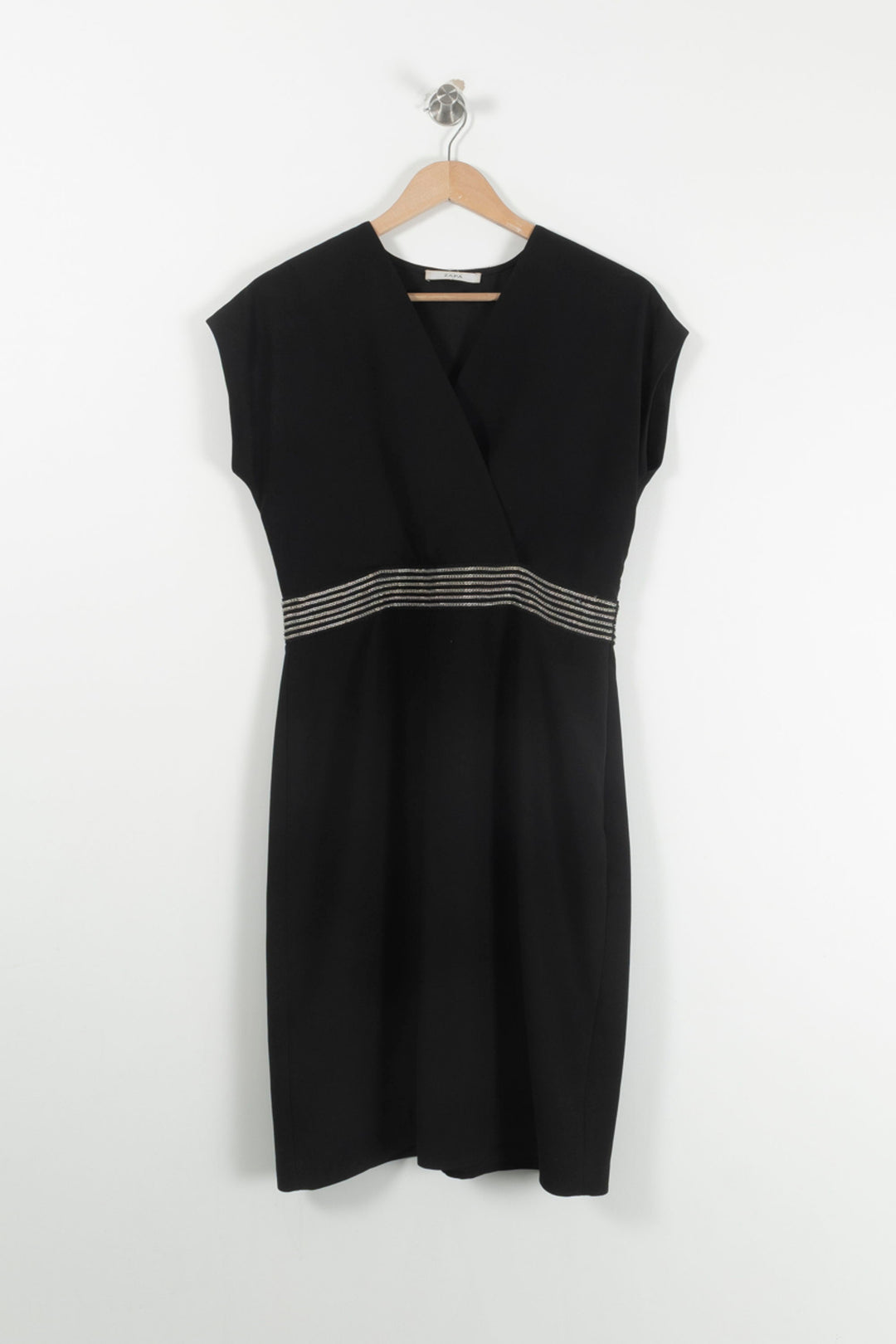 Robe Courte Noire - Taille L/40 de la marque ZAPA | PARAD92926 - Vendu par Paradigme - Image 2