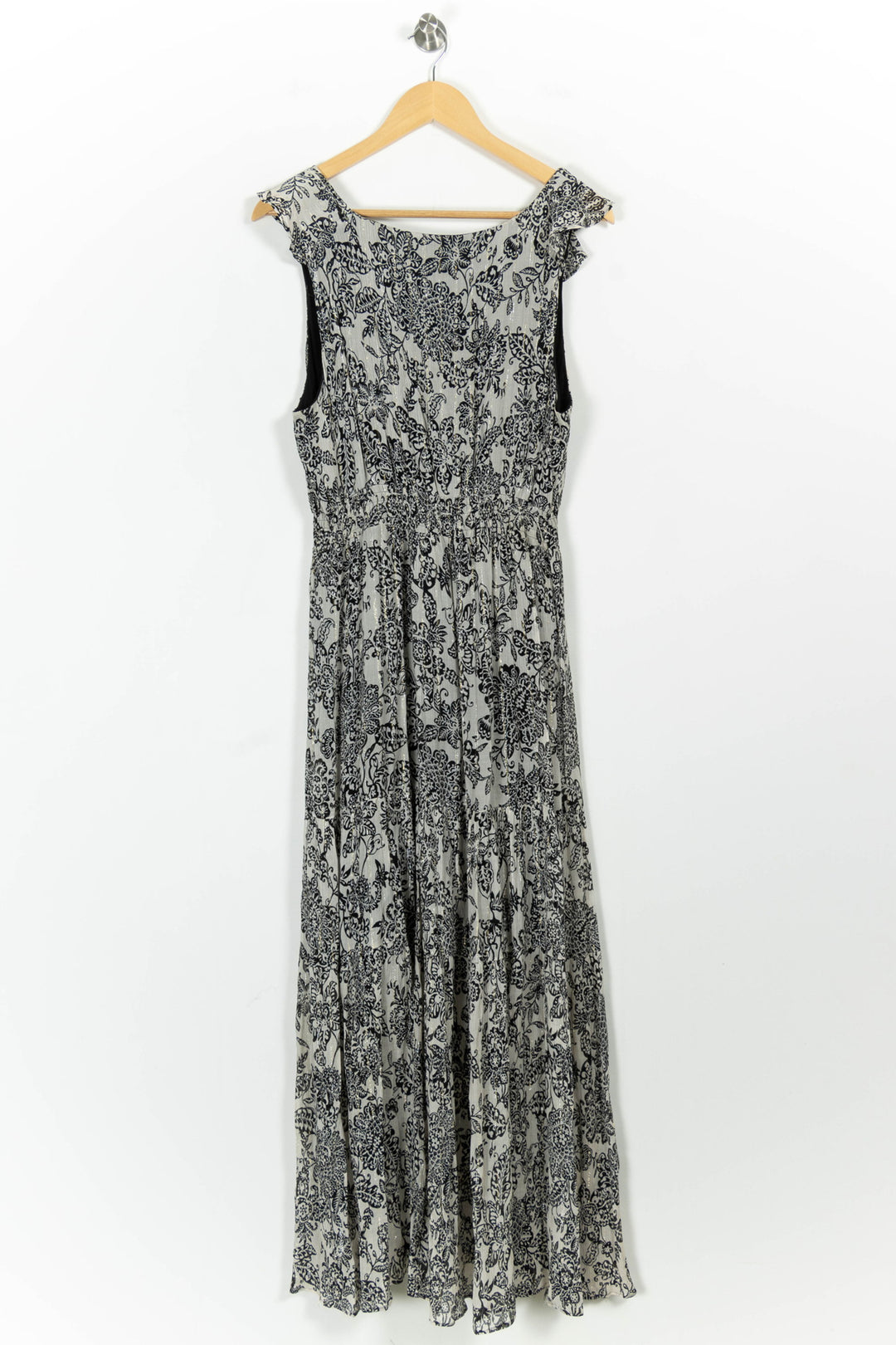 Robe Longue Grise et Noire - Taille XL/42 de la marque ZAPA | PARAD92930 - Vendu par Paradigme - Image 4