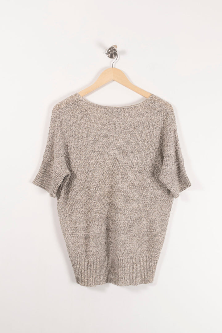 Pull Beige - Taille M/38 de la marque Caroll | PARAD92931 - Vendu par Paradigme - Image 4