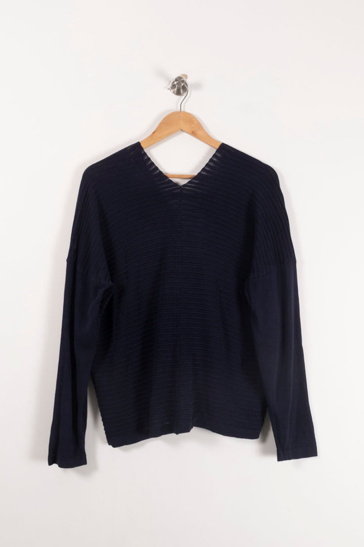 Pull Bleu - Taille L/40 de la marque La Fée Maraboutée | PARAD92933 - Vendu par Paradigme - Image 4