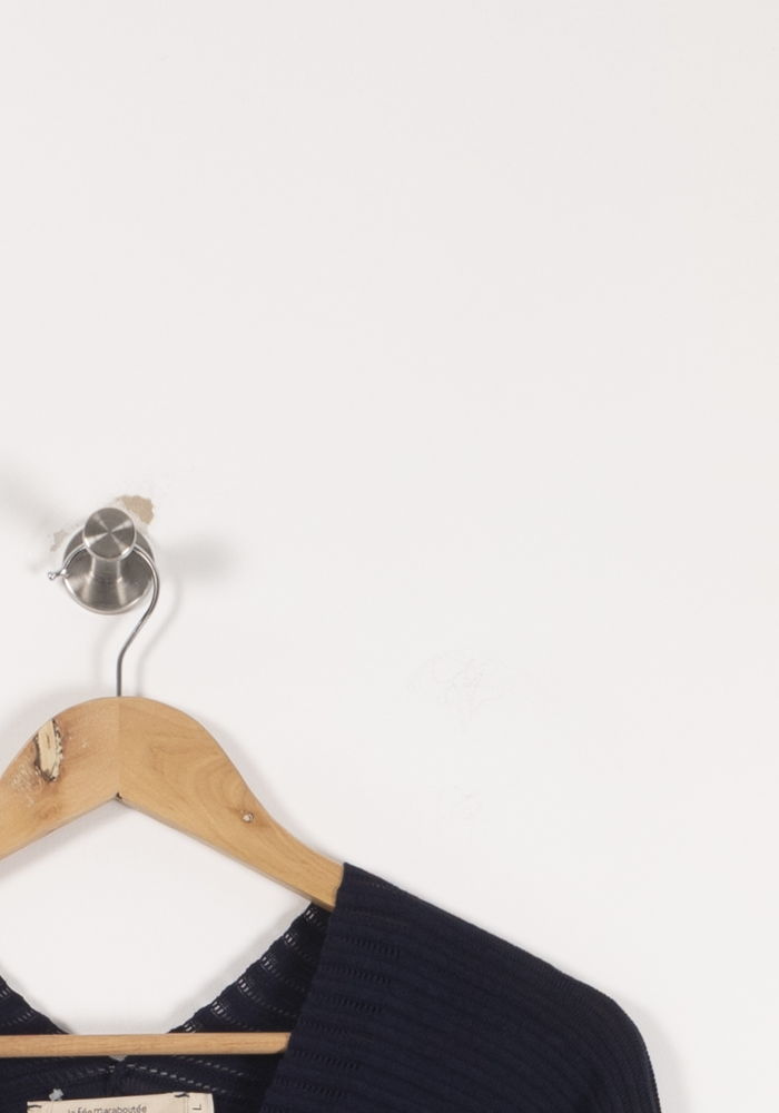 Pull Bleu - Taille L/40 de la marque La Fée Maraboutée | PARAD92933 - Vendu par Paradigme - Image 3