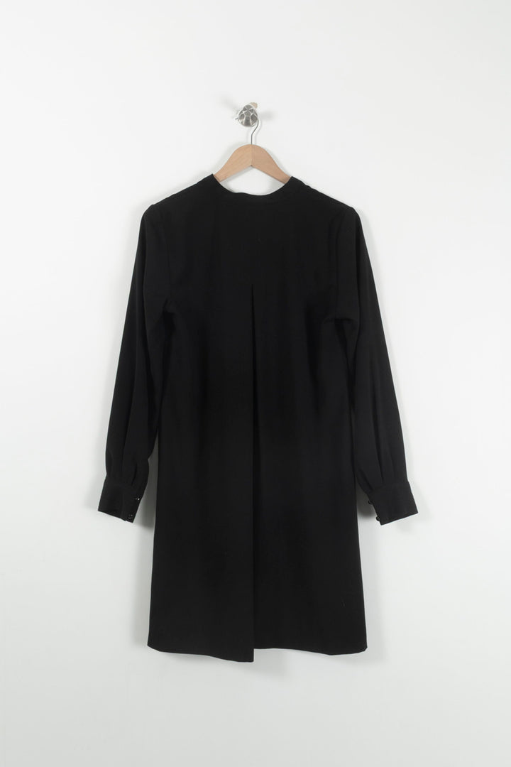 Robe Noire - Taille L/40 de la marque La Fée Maraboutée | PARAD92934 - Vendu par Paradigme - Image 4