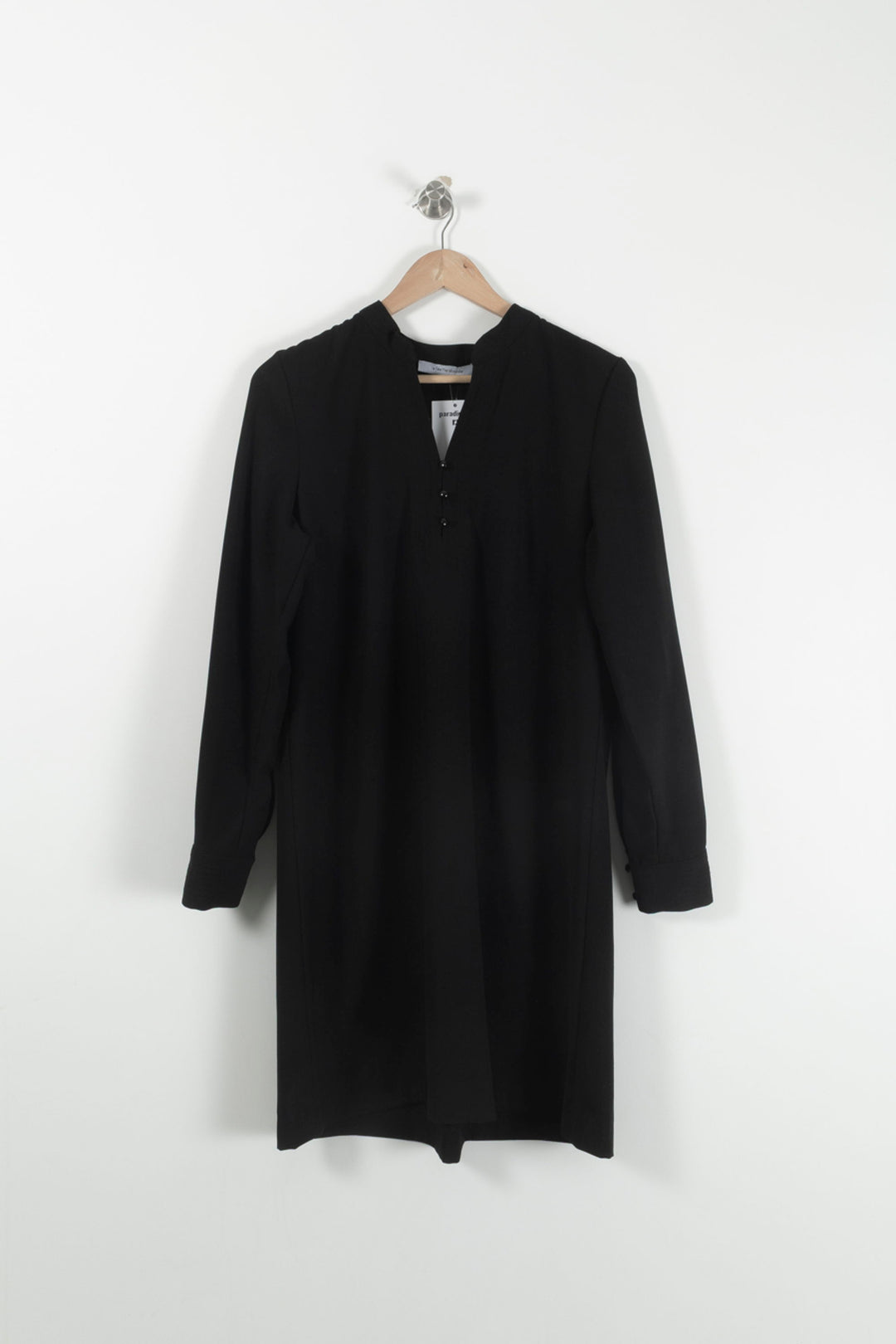 Robe Noire - Taille L/40 de la marque La Fée Maraboutée | PARAD92934 - Vendu par Paradigme - Image 2