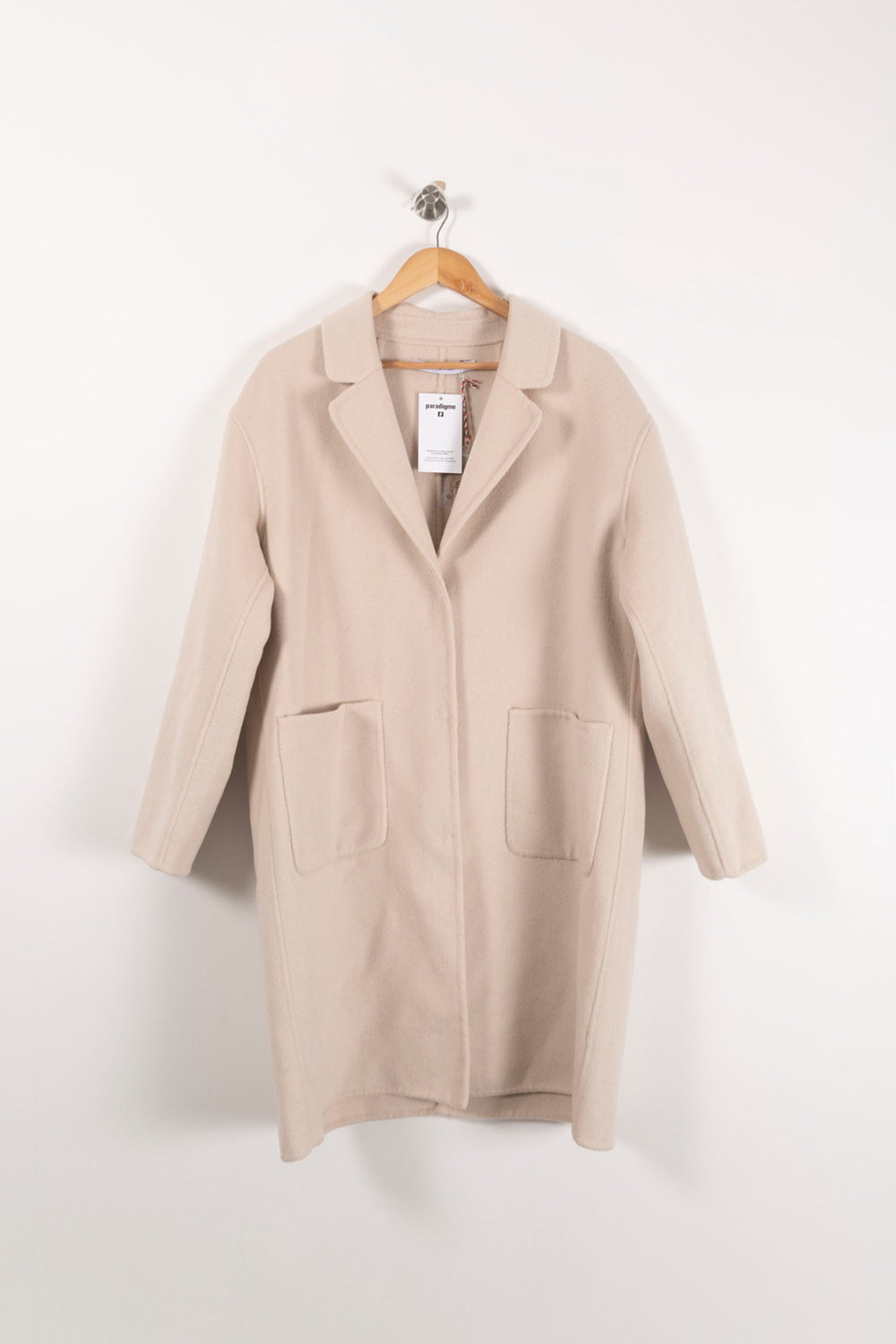 Manteau Beige - Taille S/36 de la marque La Fée Maraboutée | PARAD92935 - Vendu par Paradigme - Image 2