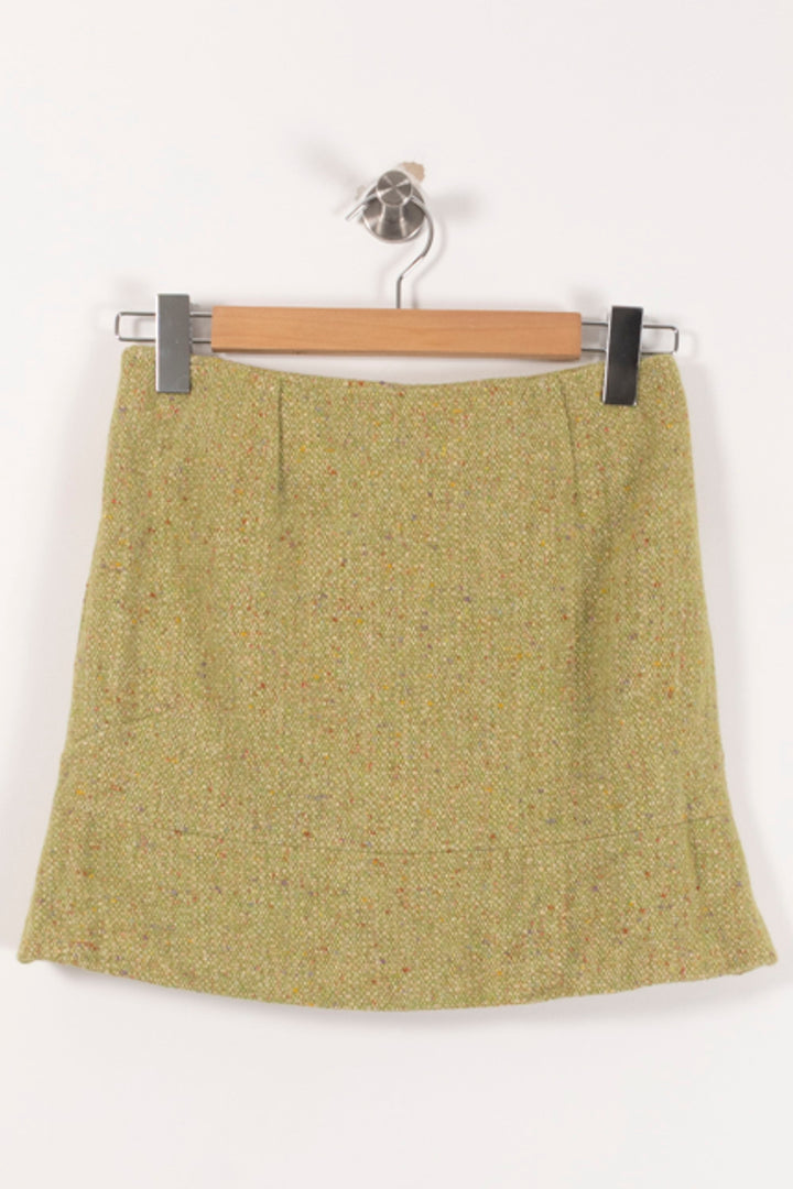 Jupe Courte Verte - Taille S/36 de la marque ZAPA | PARAD92945 - Vendu par Paradigme - Image 2