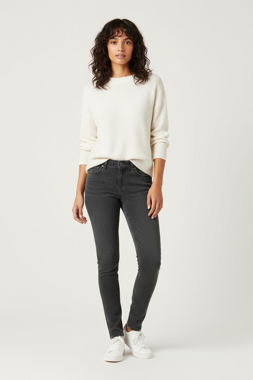Jean Slim Gris - Taille S/36 de la marque Levi's | PARAD92946 - Vendu par Paradigme - Image 1