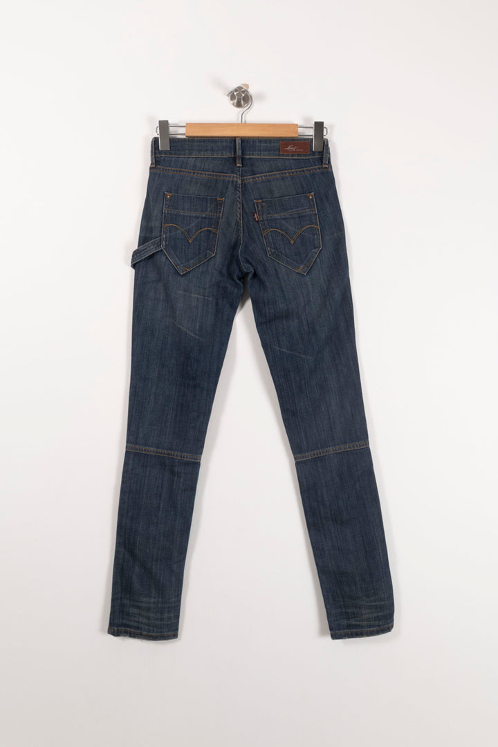 Jean Cargo Bleu - Taille S/36 de la marque Levi's | PARAD92947 - Vendu par Paradigme - Image 4