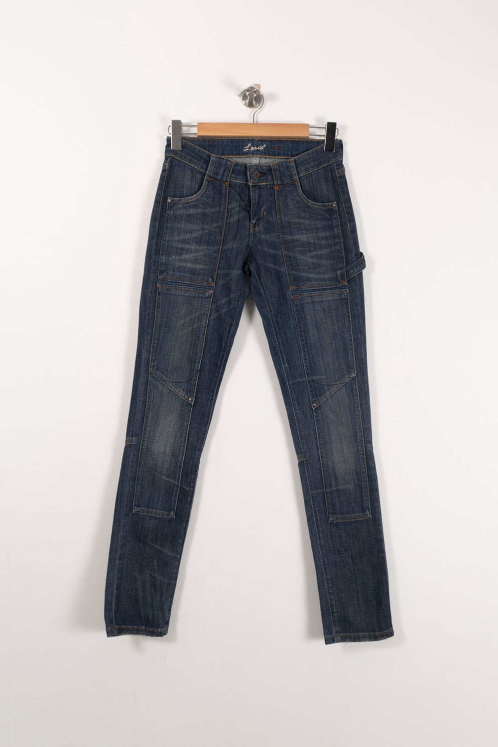 Jean Cargo Bleu - Taille S/36 de la marque Levi's | PARAD92947 - Vendu par Paradigme - Image 2