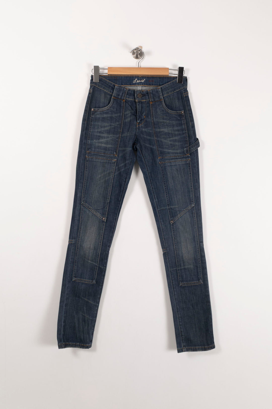 Jean Cargo Bleu - Taille S/36 de la marque Levi's | PARAD92947 - Vendu par Paradigme - Image 2