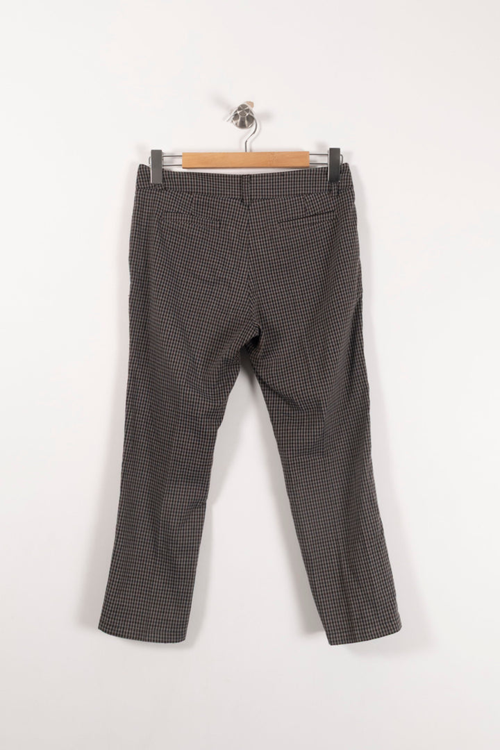 Pantalon Carreaux Gris - Taille S/36 de la marque La Fée Maraboutée | PARAD92949 - Vendu par Paradigme - Image 4