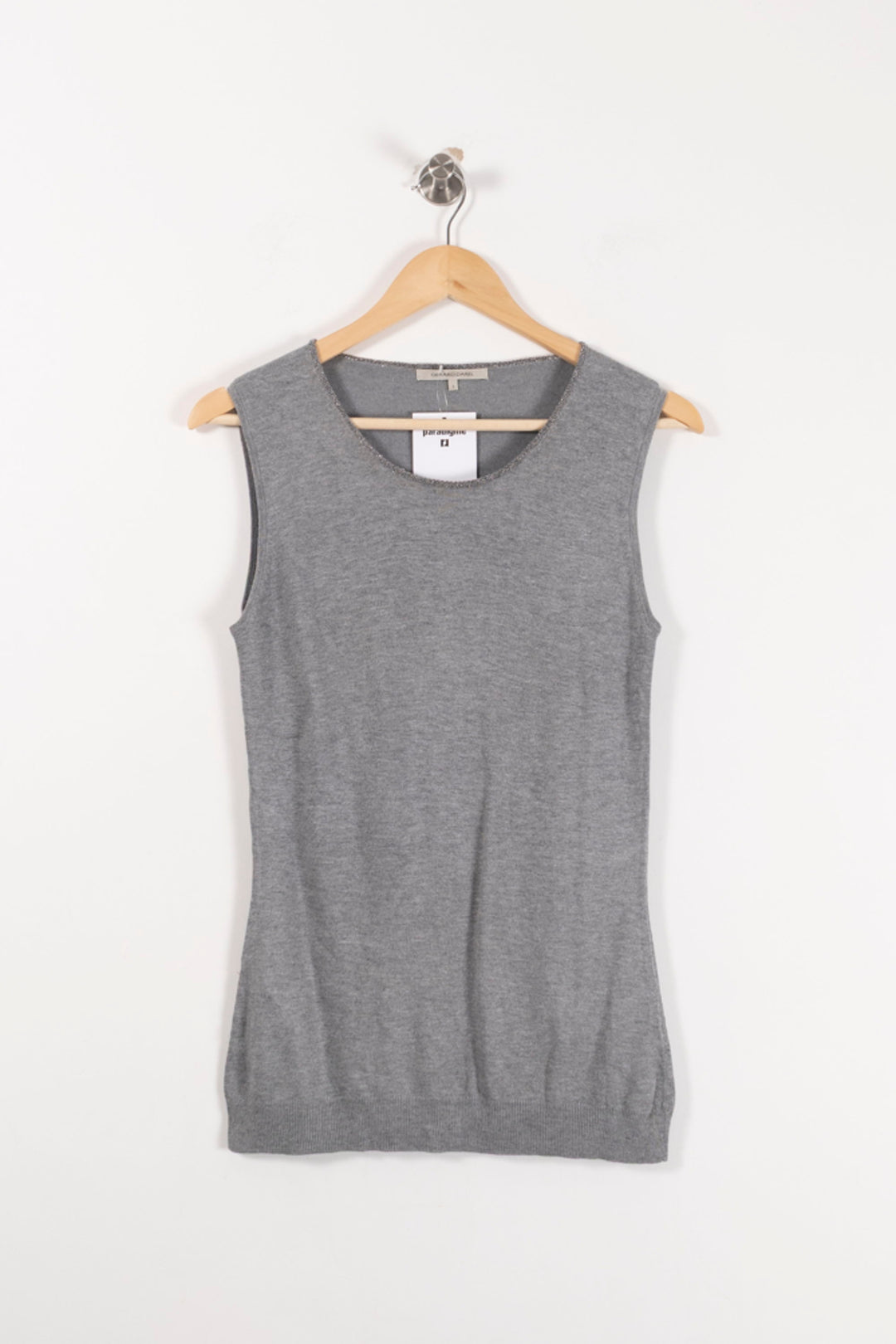 Débardeur Gris - Taille S/36 de la marque Gerard Darel | PARAD92960 - Vendu par Paradigme - Image 2