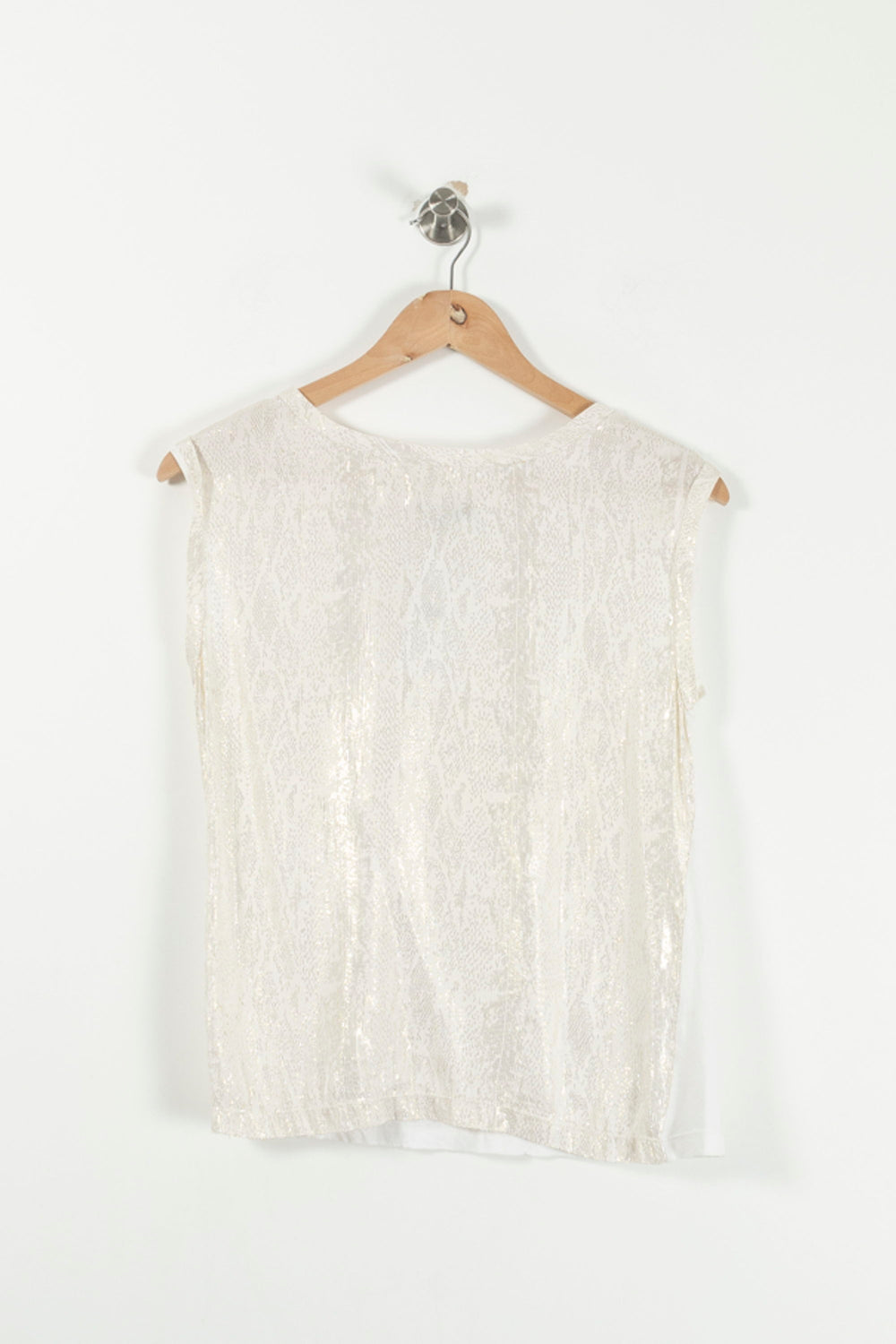 Débardeur Blanc - Taille S/36 de la marque Maje | PARAD92962 - Vendu par Paradigme - Image 2