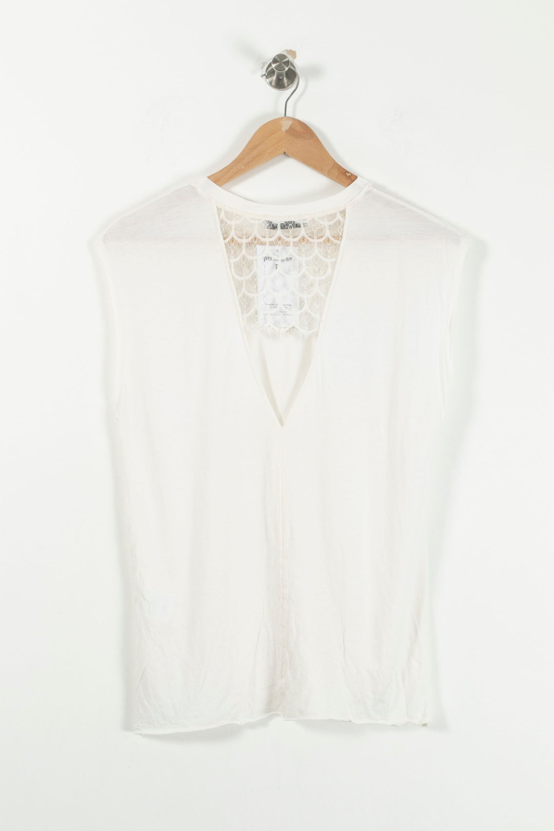 Débardeur Blanc - Taille S/36 de la marque Sandro | PARAD92965 - Vendu par Paradigme - Image 4