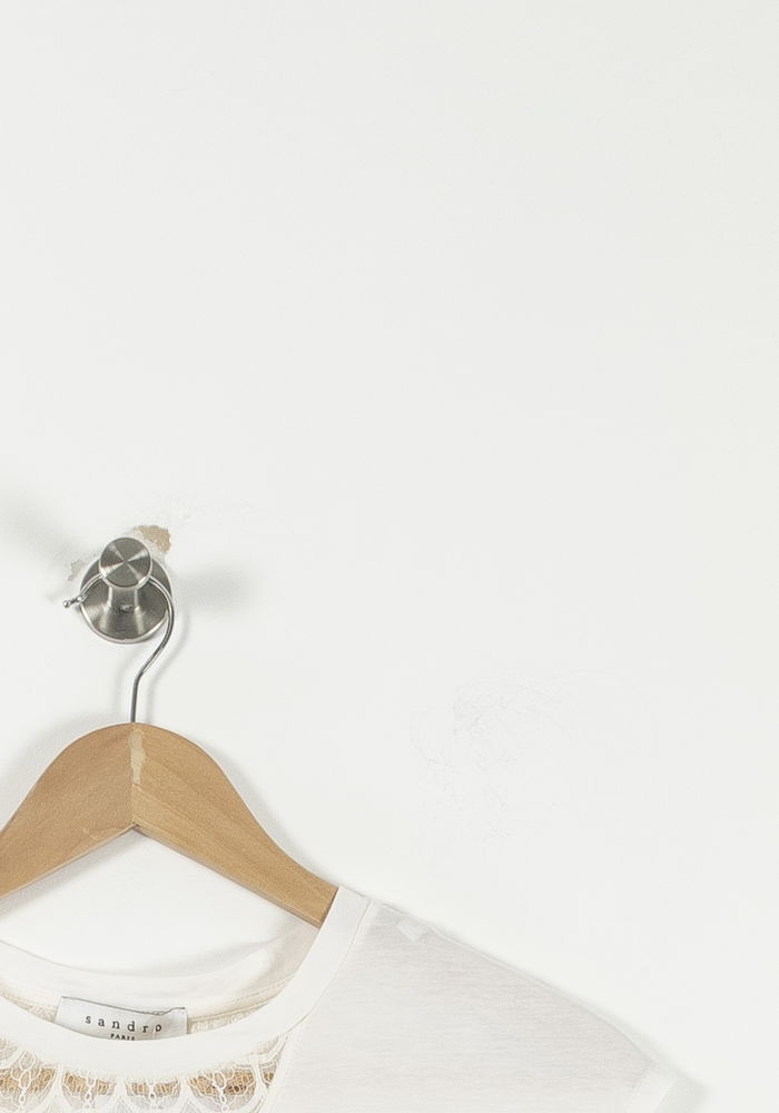 Débardeur Blanc - Taille S/36 de la marque Sandro | PARAD92965 - Vendu par Paradigme - Image 3
