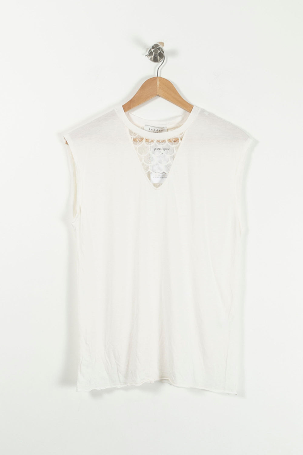 Débardeur Blanc - Taille S/36 de la marque Sandro | PARAD92965 - Vendu par Paradigme - Image 2