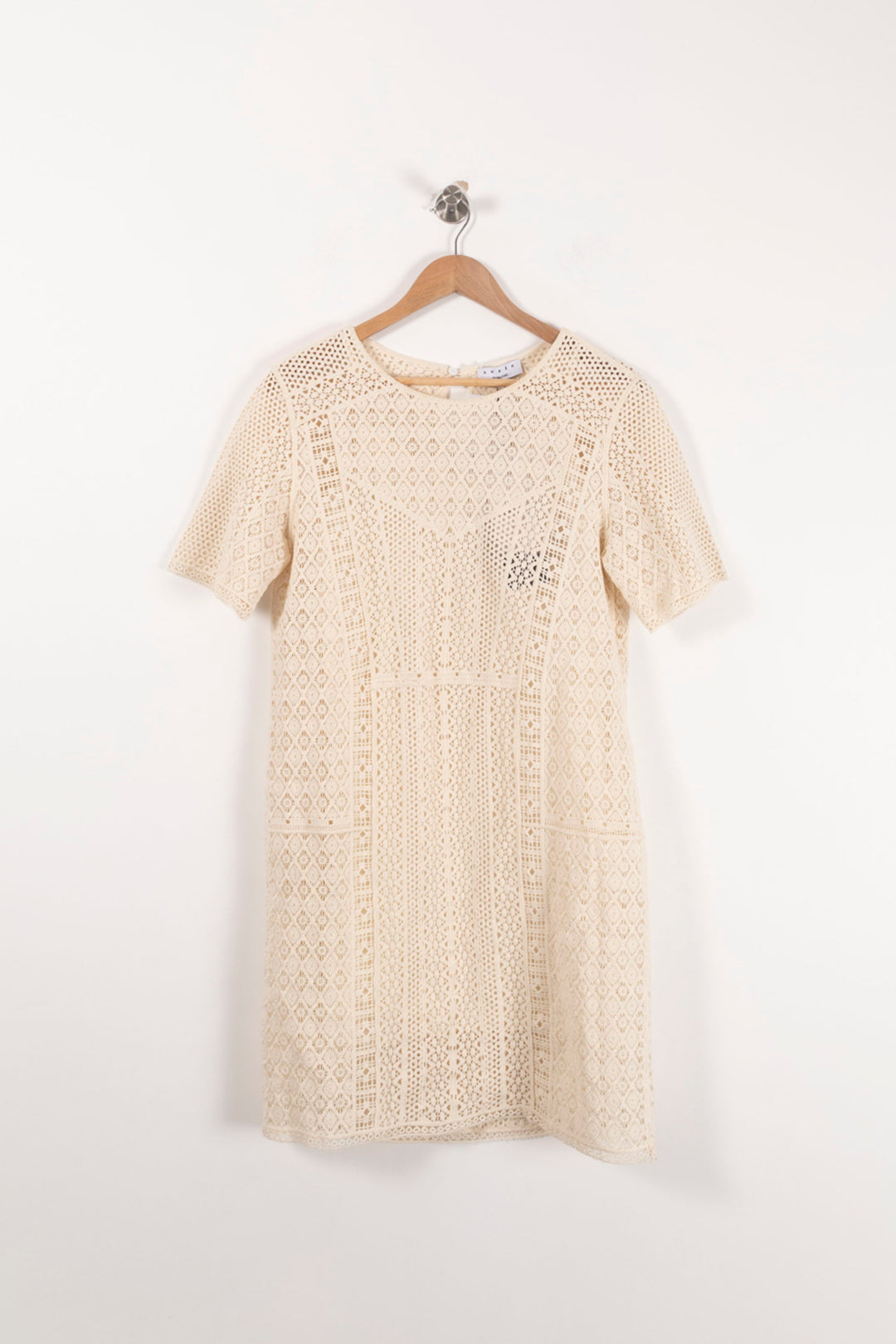 Robe en Dentelle Beige - Taille S/36 de la marque Suncoo | PARAD92971 - Vendu par Paradigme - Image 2