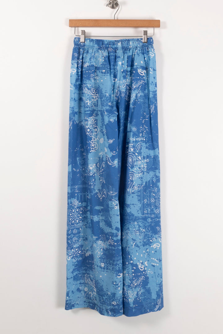 Pantalon Large Bleu - Taille XS/34 de la marque Imprevu | PARAD92975 - Vendu par Paradigme - Image 4