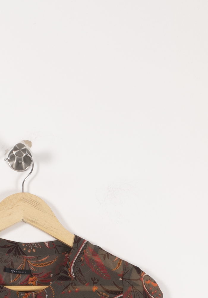Blouse Verte et Rouge - Taille S/36 de la marque IKKS | PARAD92976 - Vendu par Paradigme - Image 3