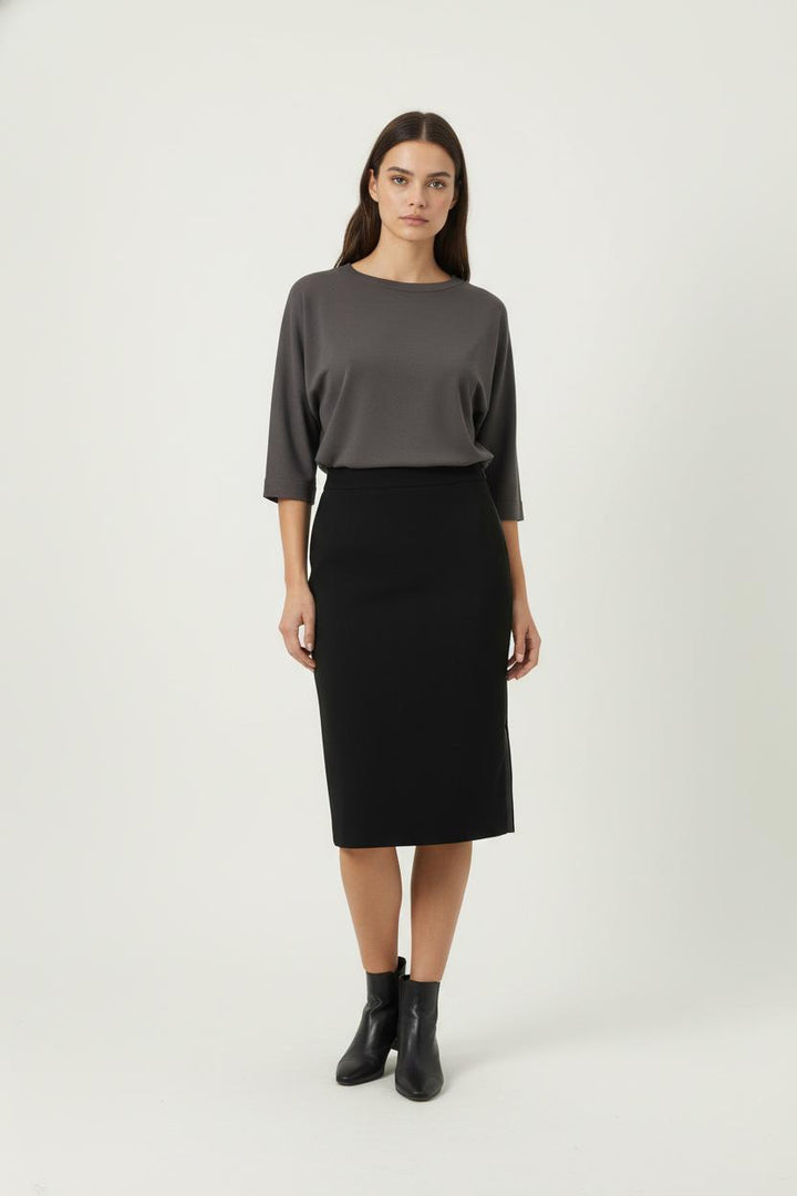 Jupe Crayon Noire - Taille S/36 de la marque ZAPA | PARAD92979 - Vendu par Paradigme - Image 1