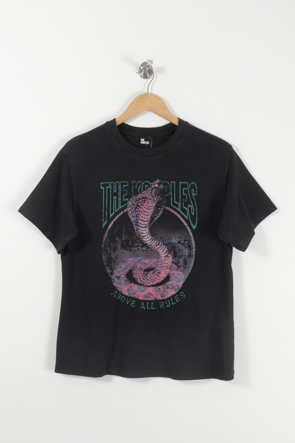 Tee-shirt Noir - Taille S/36 de la marque The Kooples | PARAD93001 - Vendu par Paradigme - Image 2