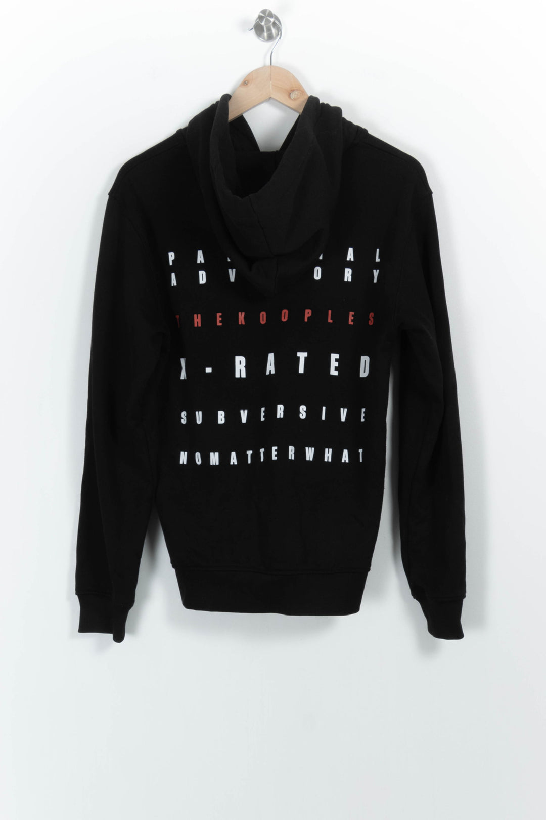Sweat Zippé Noir - Taille XS/34 de la marque The Kooples | PARAD93004 - Vendu par Paradigme - Image 4