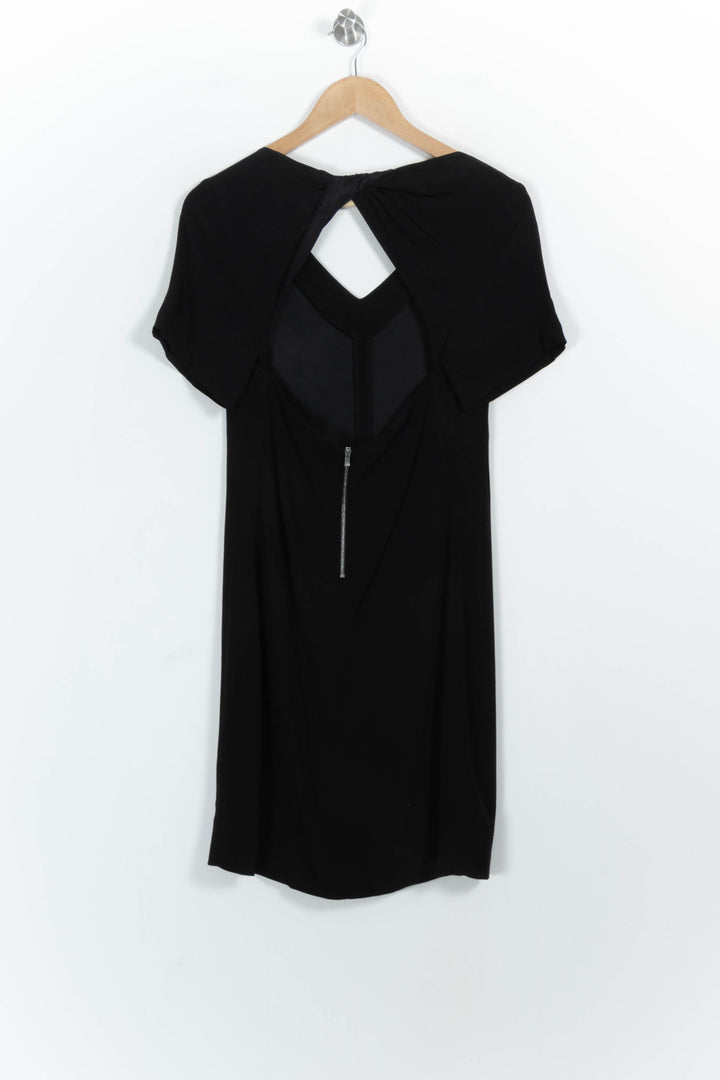 Robe Courte Noire - Taille S/36 de la marque Sandro | PARAD93006 - Vendu par Paradigme - Image 4