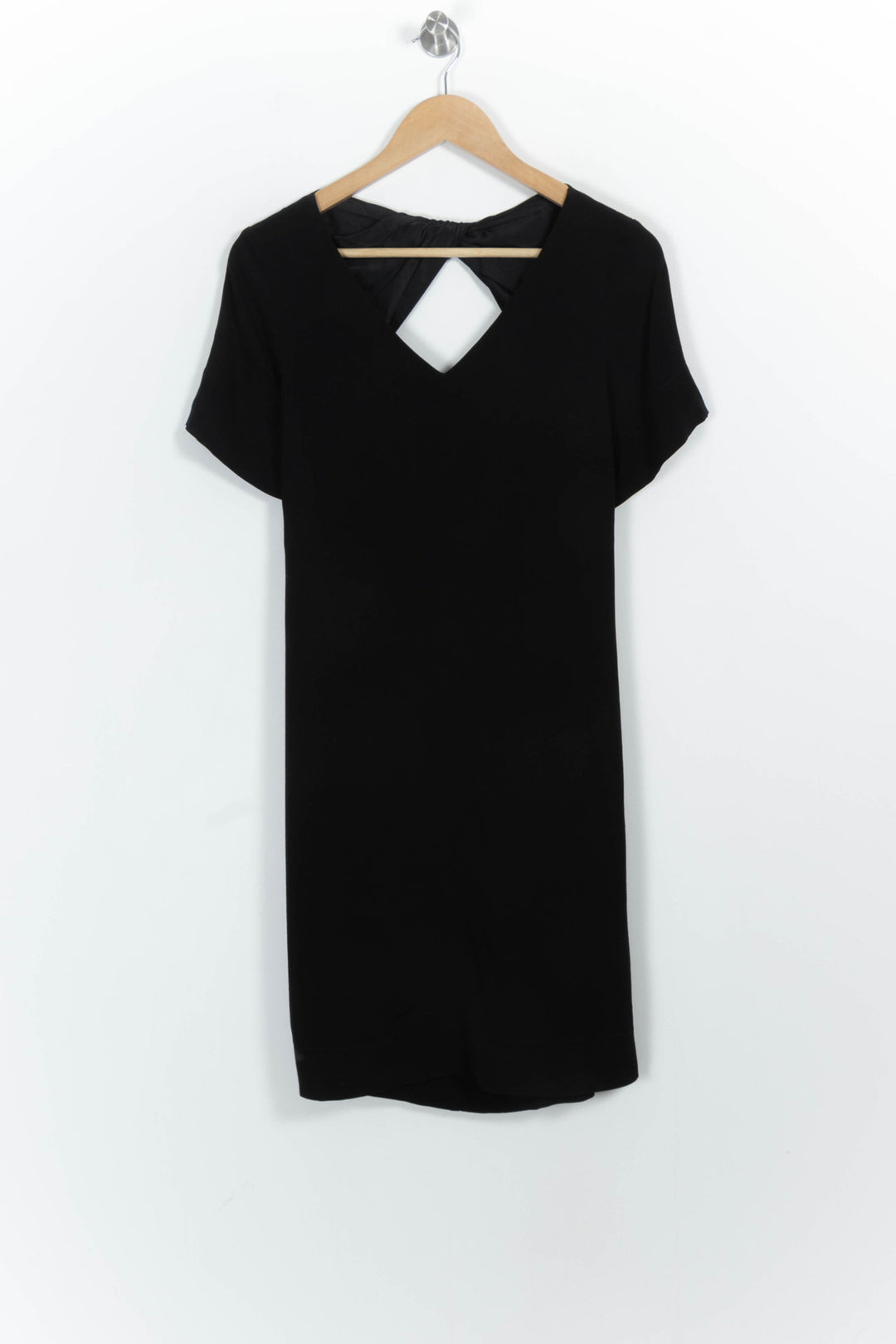 Robe Courte Noire - Taille S/36 de la marque Sandro | PARAD93006 - Vendu par Paradigme - Image 2
