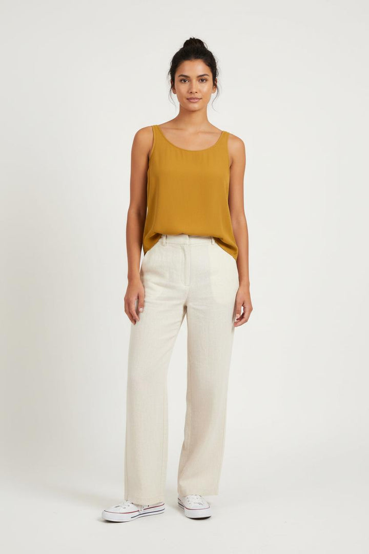 Débardeur Jaune - Taille XS/34 de la marque ba&sh | PARAD93007 - Vendu par Paradigme - Image 1