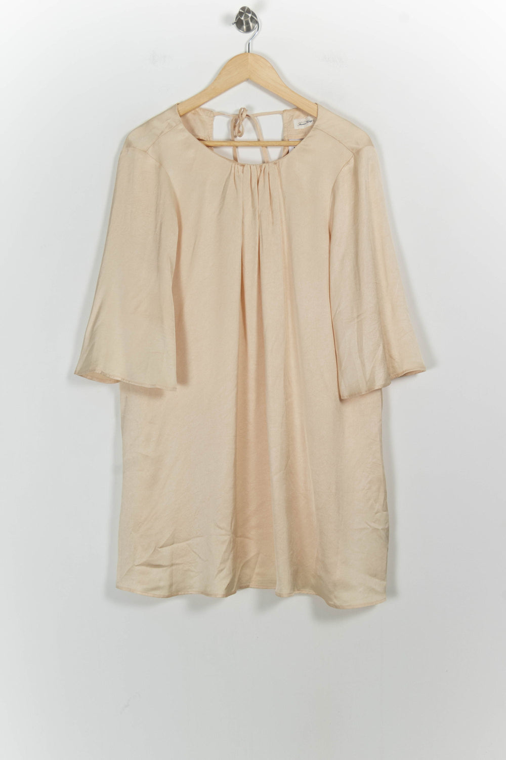 Robe Droite Dorée - Taille S/36 de la marque American Vintage | PARAD93008 - Vendu par Paradigme - Image 2
