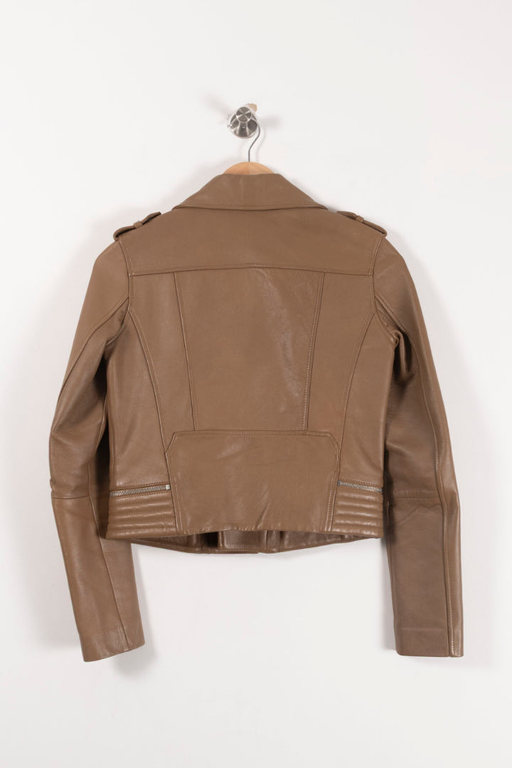 Perfecto Marron - Taille S/36 de la marque Maje | PARAD93010 - Vendu par Paradigme - Image 4