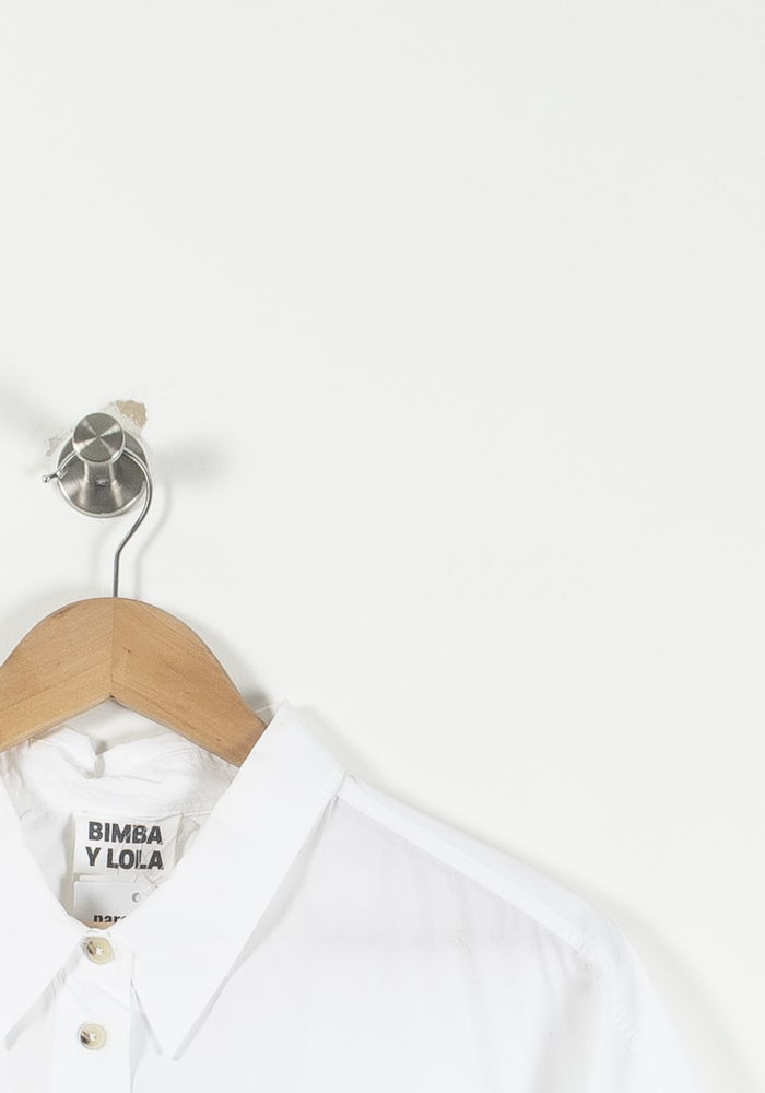 Chemise Blanche - Taille L/40 de la marque Bimba y Lola | PARAD93016 - Vendu par Paradigme - Image 3