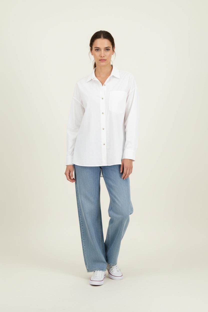 Chemise Blanche - Taille L/40 de la marque Bimba y Lola | PARAD93016 - Vendu par Paradigme - Image 1