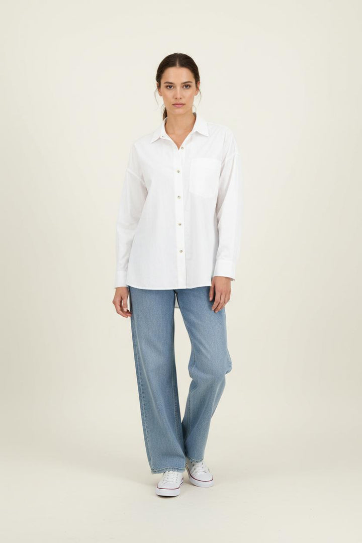 Chemise Blanche - Taille L/40 de la marque Bimba y Lola | PARAD93016 - Vendu par Paradigme - Image 1