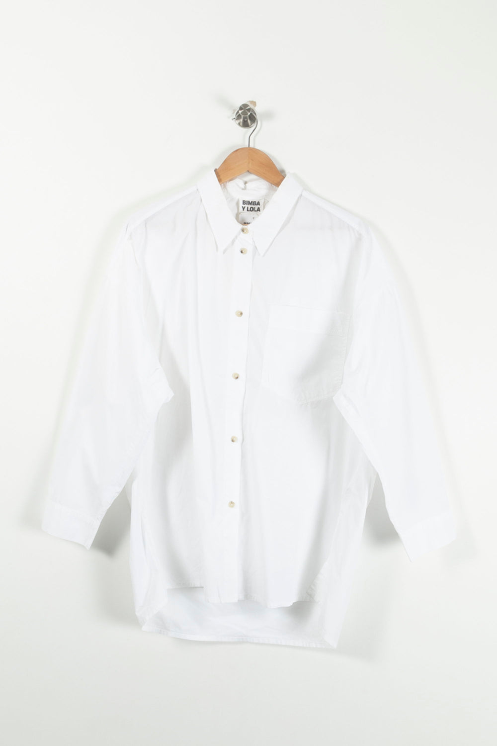 Chemise Blanche - Taille L/40 de la marque Bimba y Lola | PARAD93016 - Vendu par Paradigme - Image 2