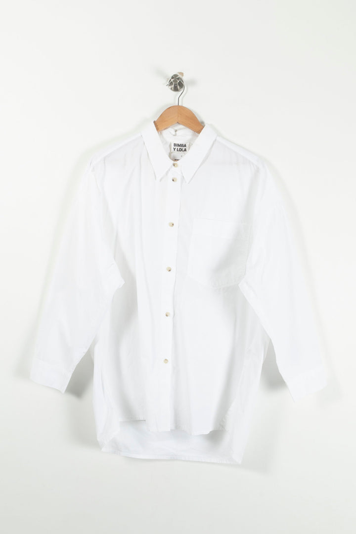 Chemise Blanche - Taille L/40 de la marque Bimba y Lola | PARAD93016 - Vendu par Paradigme - Image 2