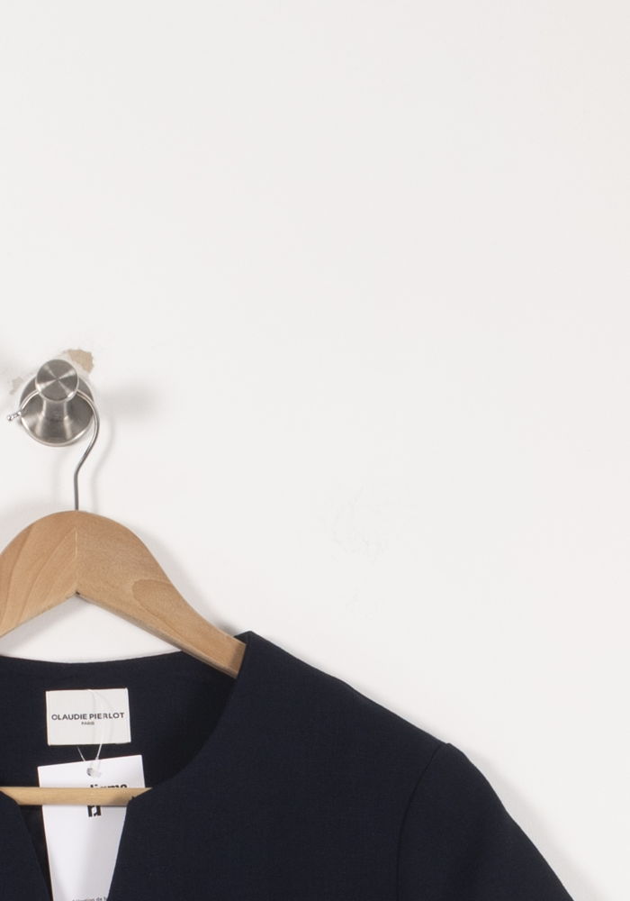Robe Chemise Bleu - Taille S/36 de la marque Claudie Pierlot | PARAD93022 - Vendu par Paradigme - Image 3