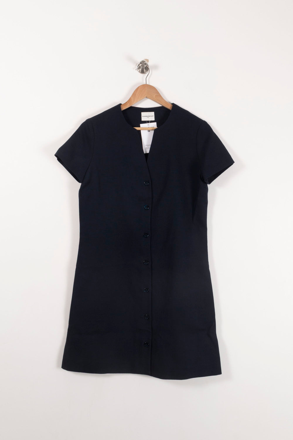 Robe Chemise Bleu - Taille S/36 de la marque Claudie Pierlot | PARAD93022 - Vendu par Paradigme - Image 2