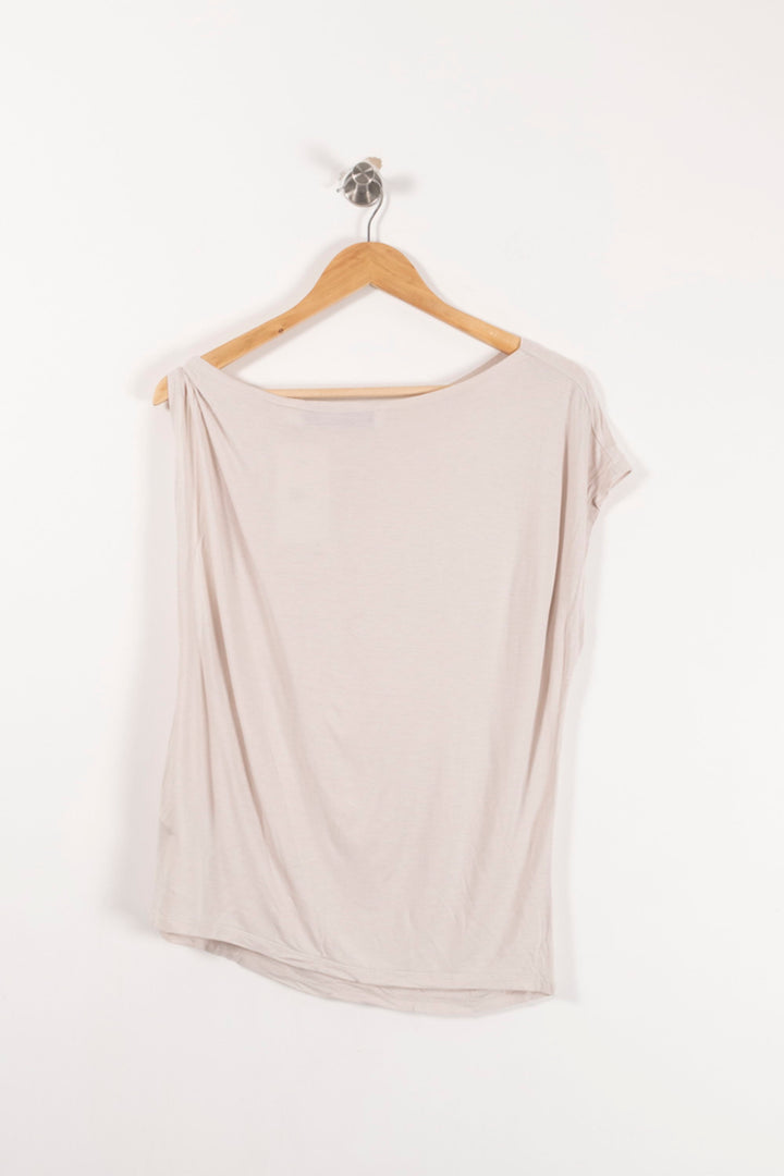 T-shirt Beige - Taille L/40 de la marque IRO | PARAD93024 - Vendu par Paradigme - Image 4