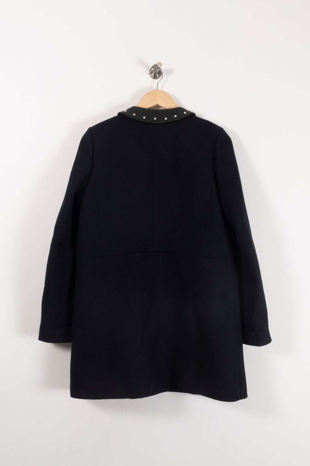 Manteau Bleu - Taille L/40 de la marque Claudie Pierlot | PARAD93037 - Vendu par Paradigme - Image 4