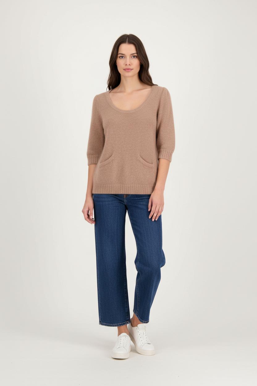 Pull Rose - Taille M/38 de la marque Comptoir des Cotonniers | PARAD93038 - Vendu par Paradigme - Image 1