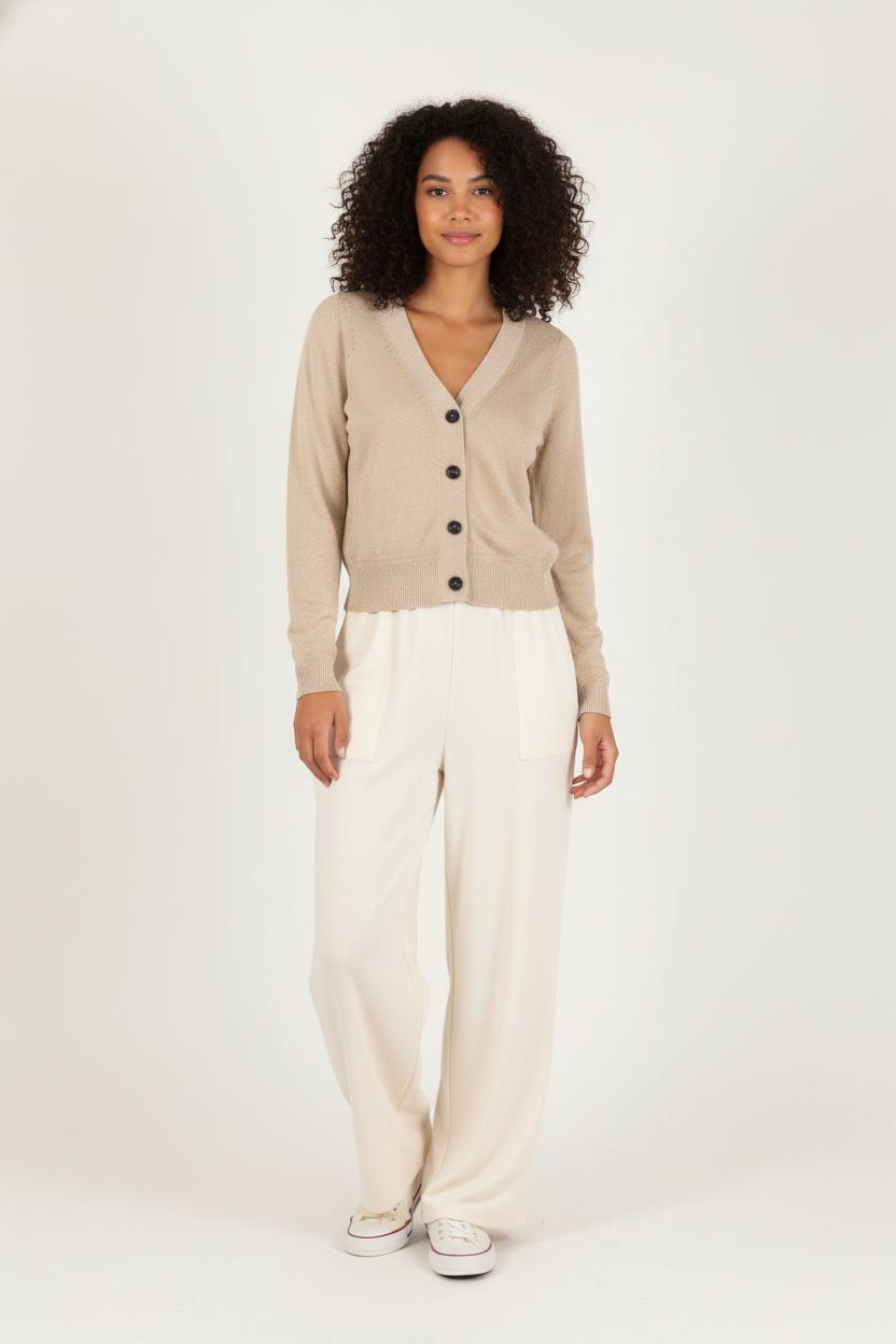 Cardigan Doré - Taille XS/34 de la marque ZAPA | PARAD93044 - Vendu par Paradigme - Image 1