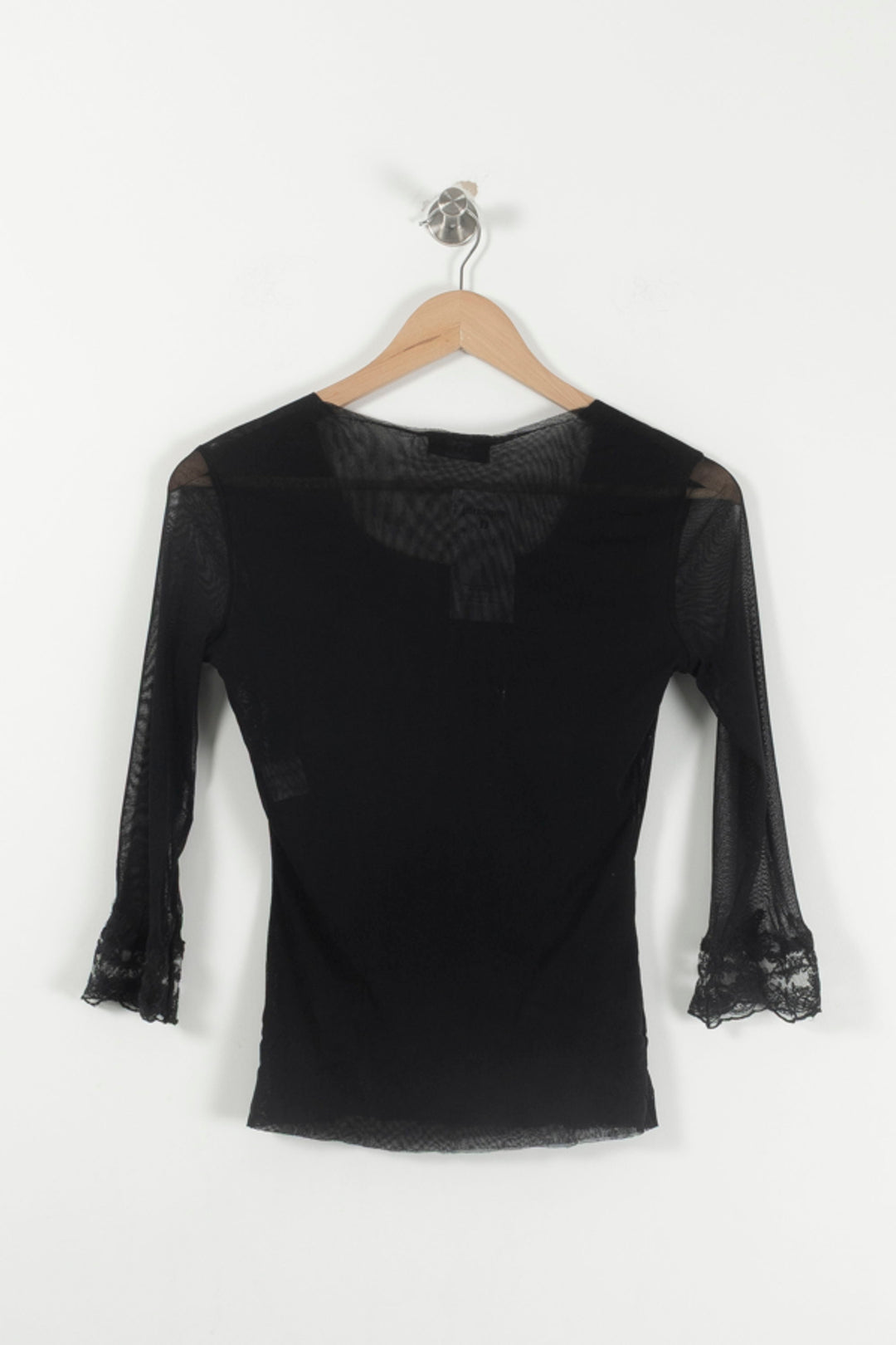 Blouse Noire - Taille S/36 de la marque ZAPA | PARAD93046 - Vendu par Paradigme - Image 4