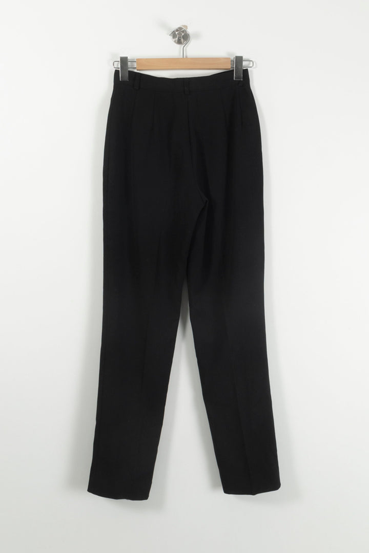 Pantalon Noir - Taille M/38 de la marque Caroll | PARAD93050 - Vendu par Paradigme - Image 4