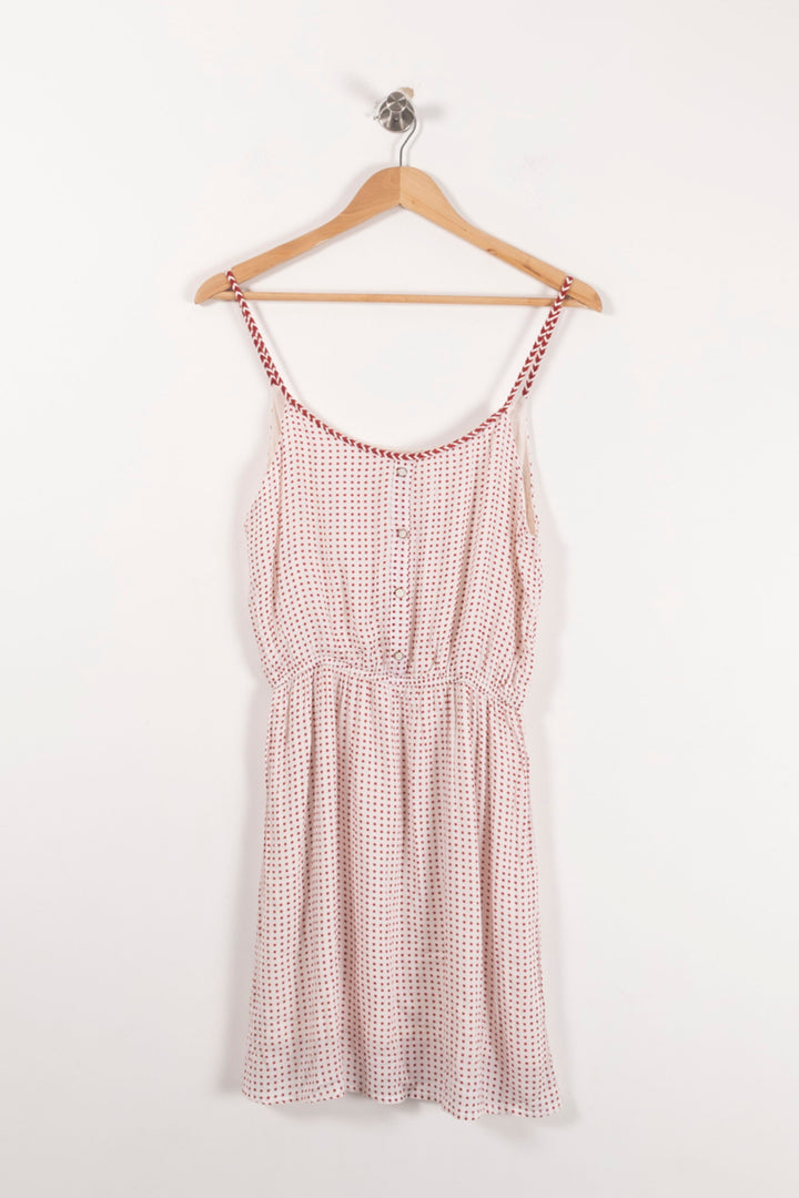 Robe Courte Blanche et Rouge - Taille S/36 de la marque La Petite Etoile | PARAD93054 - Vendu par Paradigme - Image 2