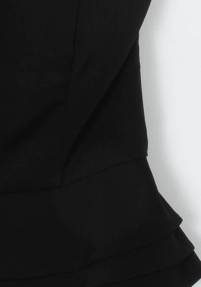 Robe Bustier Noire - Taille S/36 de la marque Maje | PARAD93061 - Vendu par Paradigme - Image 3